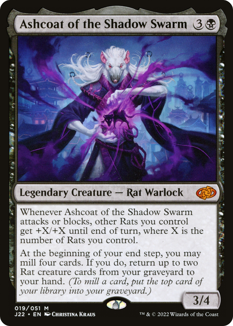 Ashcoat of the Shadow Swarm (J22-019) - Jumpstart 2022