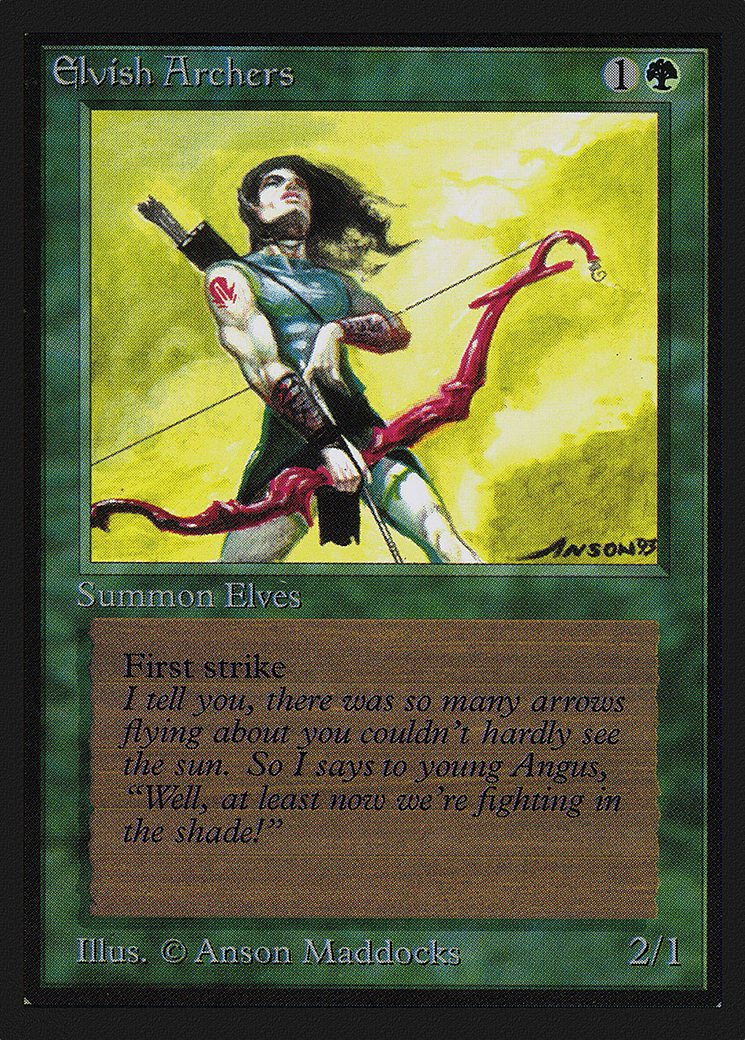 Elvish Archers (IED-192) - Intl. Collectors' Edition