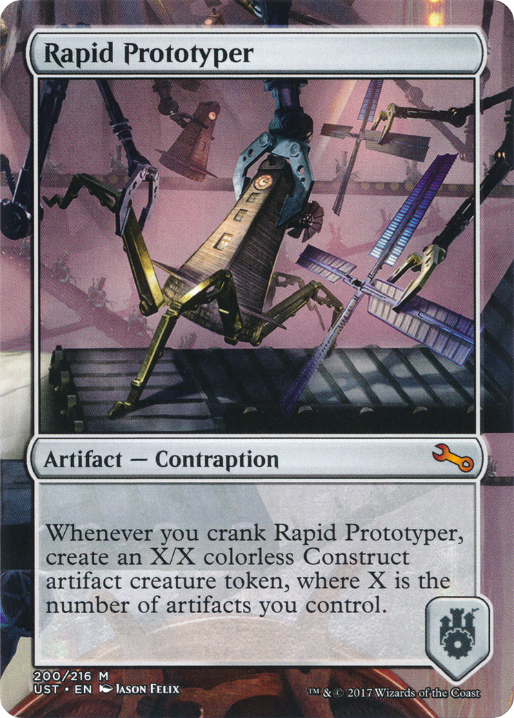 Rapid Prototyper (UST-200) - Unstable