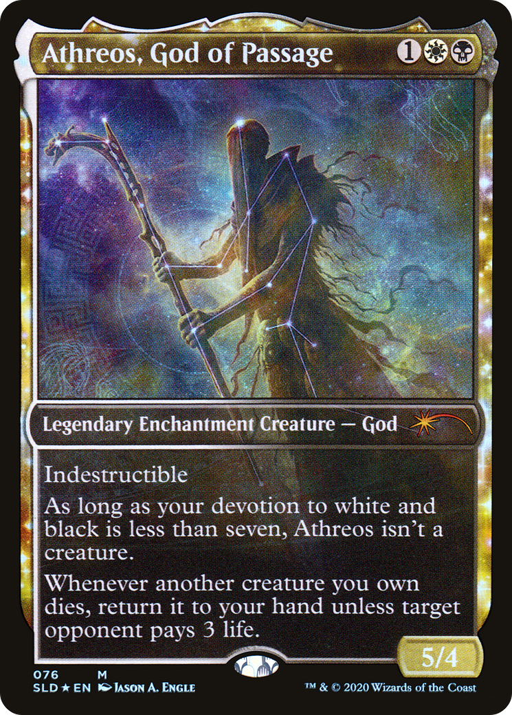 Athreos, God of Passage (SLD-076) - Secret Lair Drop: (Showcase) Foil