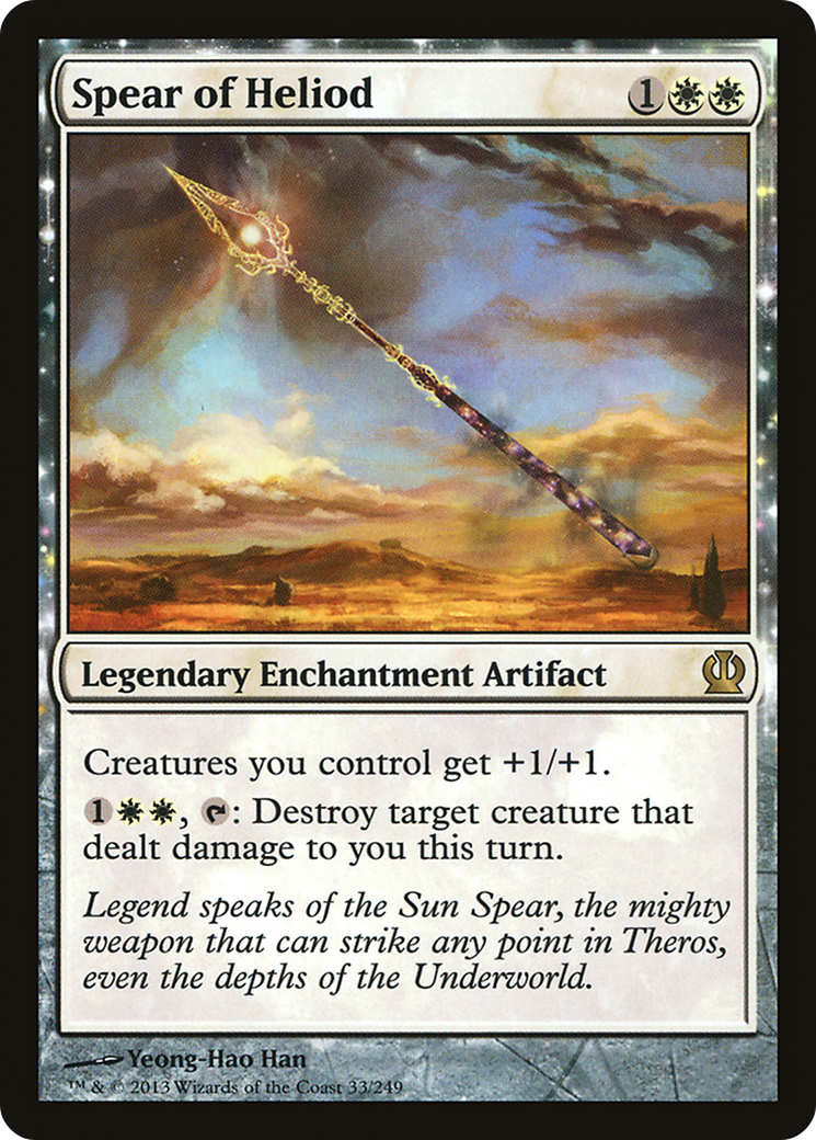 Spear of Heliod (THS-033) - Theros Foil
