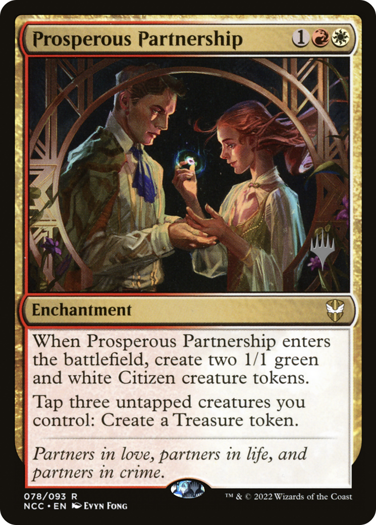 Prosperous Partnership (PPSNC-078) - New Capenna Commander Promos Foil (Promo Pack)