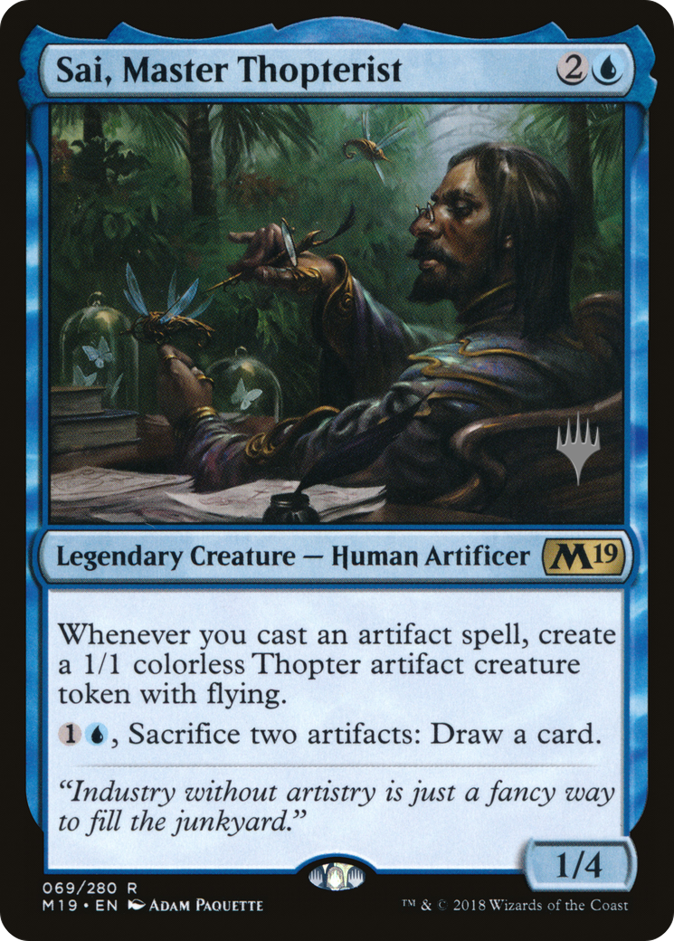 Sai, Master Thopterist (PPM20-069) - Core Set 2019 Promos (Promo Pack)