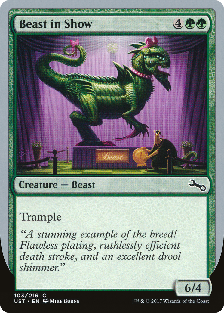 Beast in Show (UST-103A) - Unstable Foil