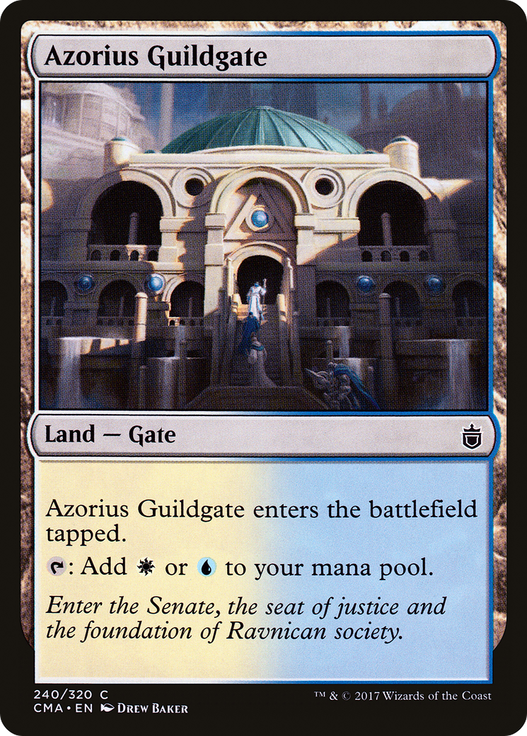 Azorius Guildgate (CMA-240) - Commander Anthology
