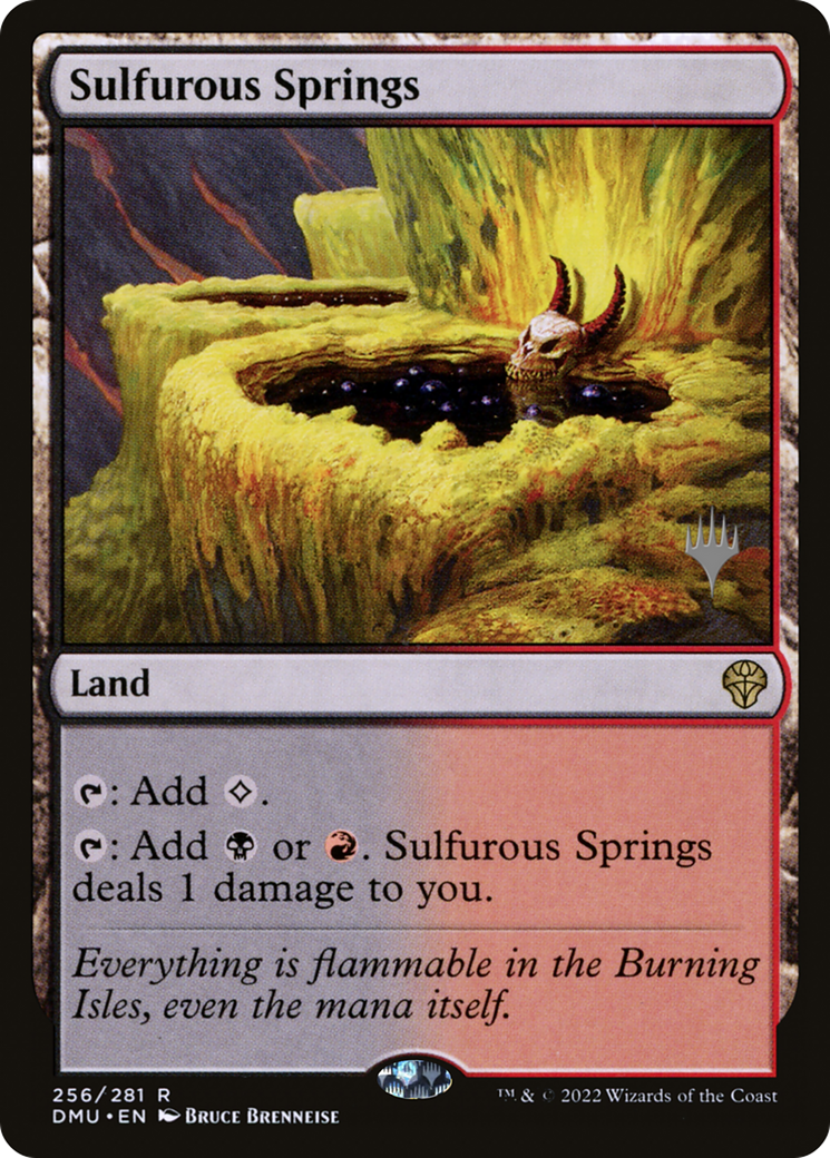 Sulfurous Springs (PPDMU-256P) - Dominaria United Promos (Promo Pack)