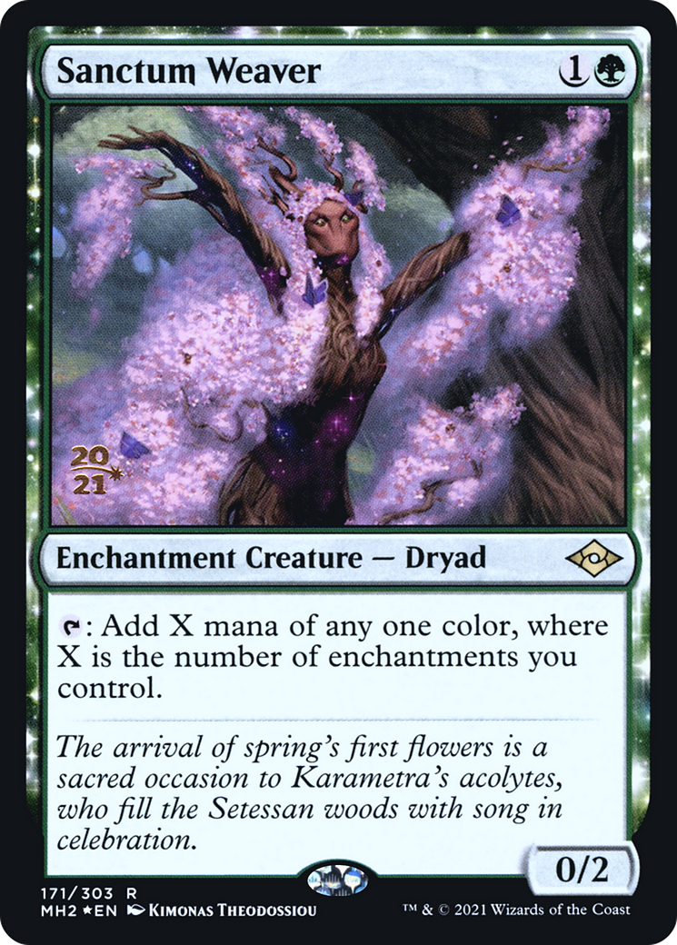Sanctum Weaver (PRE-171) - Modern Horizons 2 Promos Foil