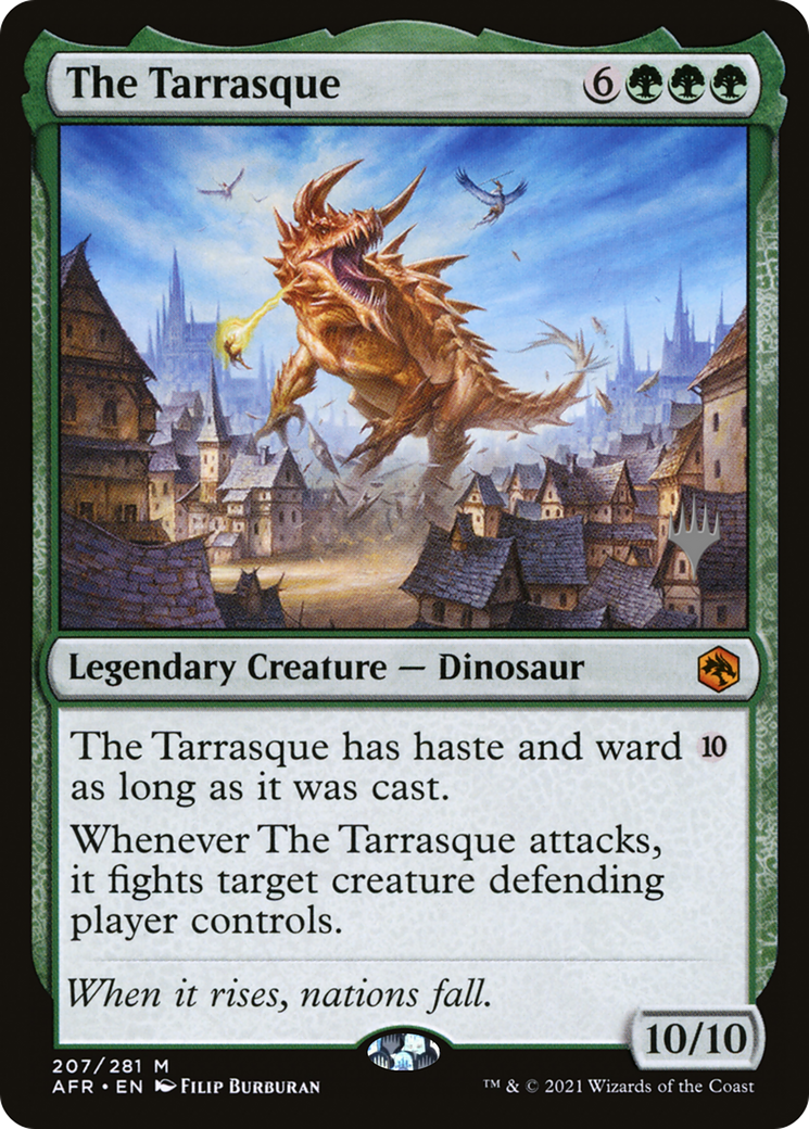 The Tarrasque (PPAFR-207P) - Adventures in the Forgotten Realms Promos (Promo Pack)