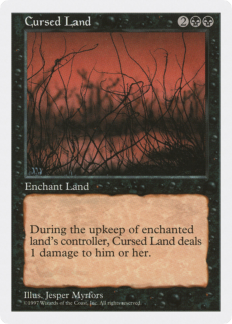 Cursed Land (5ED-) - Fifth Edition