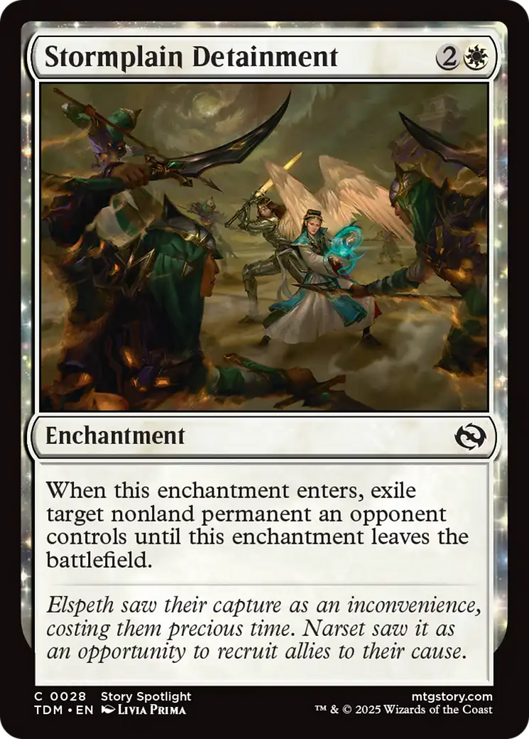Stormplain Detainment (TDM-028) - Tarkir: Dragonstorm Foil