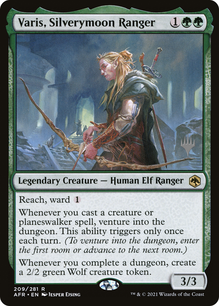 Varis, Silverymoon Ranger (PPAFR-209) - Adventures in the Forgotten Realms Promos (Promo Pack)