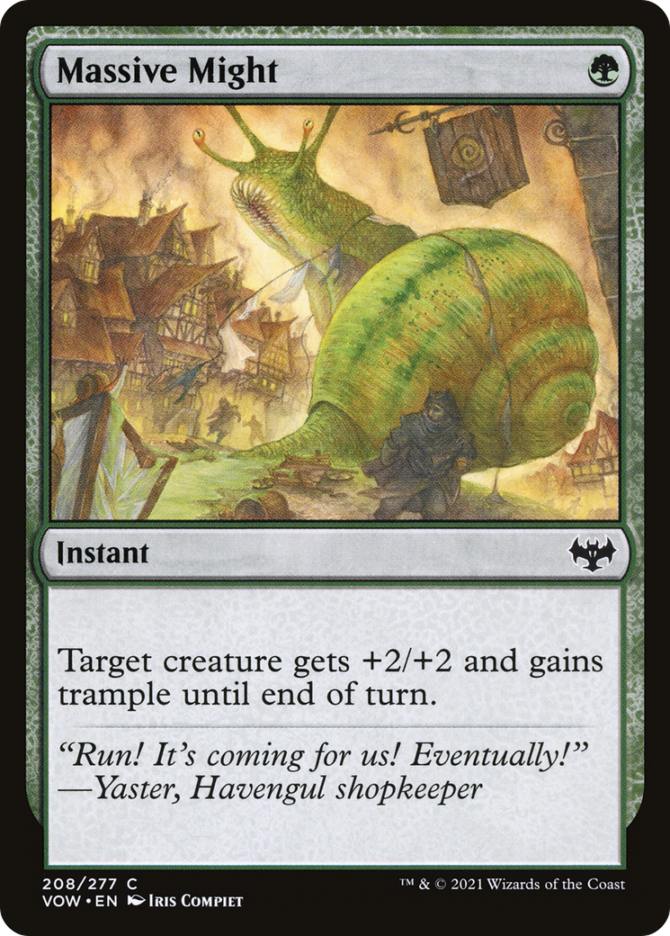 Massive Might (VOW-208) - Innistrad: Crimson Vow