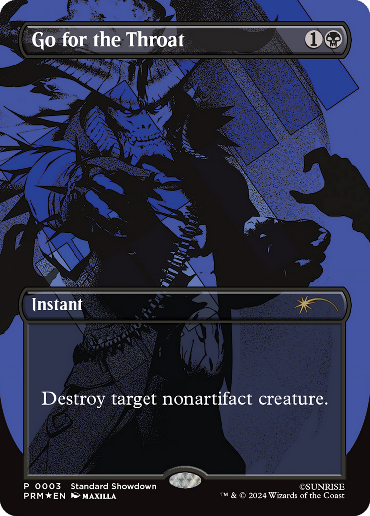 Go for the Throat (Borderless)(PCBB-003) - Cowboy Bebop Foil