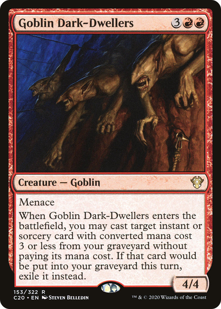 Goblin Dark-Dwellers (C20-153) - Commander 2020