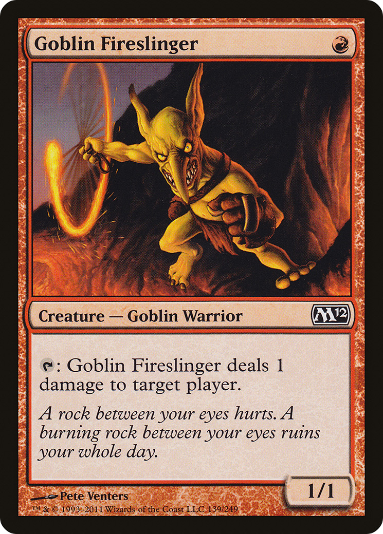 Goblin Fireslinger (M12-139) - Magic 2012
