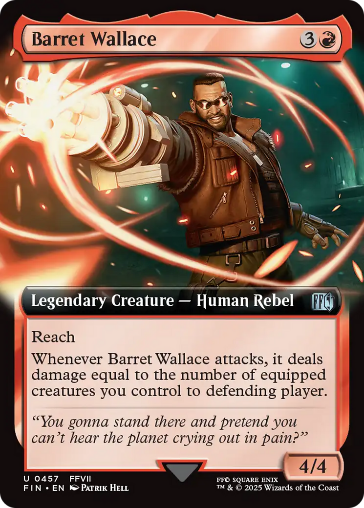 Barret Wallace (Extended Art) (FIN-457) - FINAL FANTASY: (Extended Art)