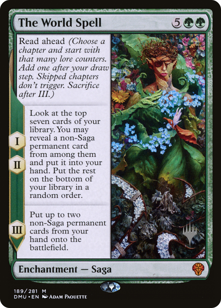 The World Spell (PPDMU-189) - Dominaria United Promos (Promo Pack)