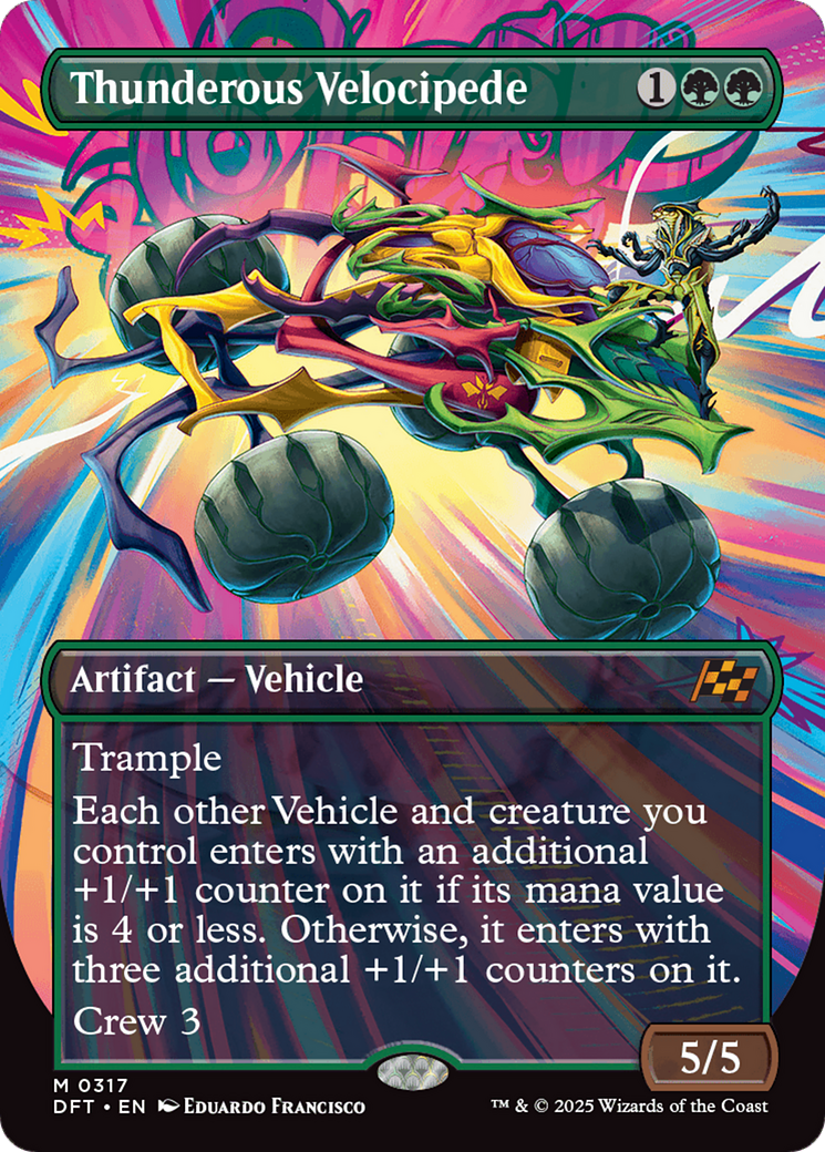 Thunderous Velocipede (Borderless)(DFT-317) - Aetherdrift