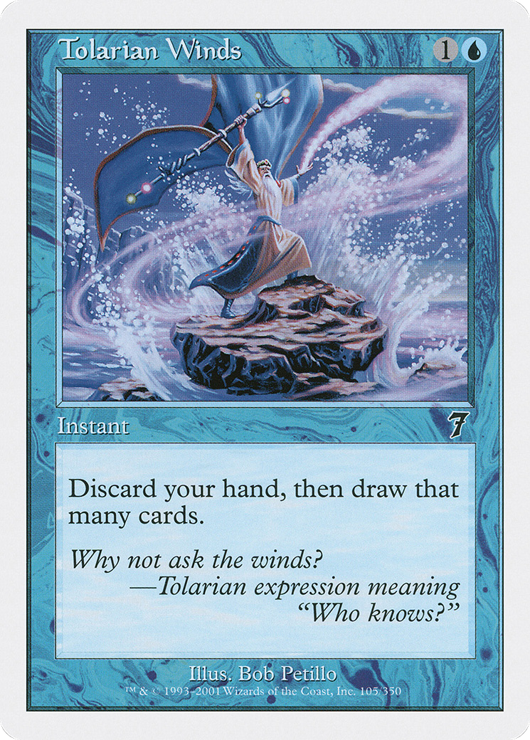 Tolarian Winds (7ED-105) - Seventh Edition