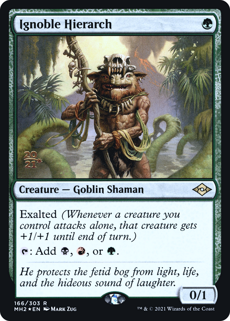 Ignoble Hierarch (PRE-166) - Modern Horizons 2 Promos (Prerelease) Foil
