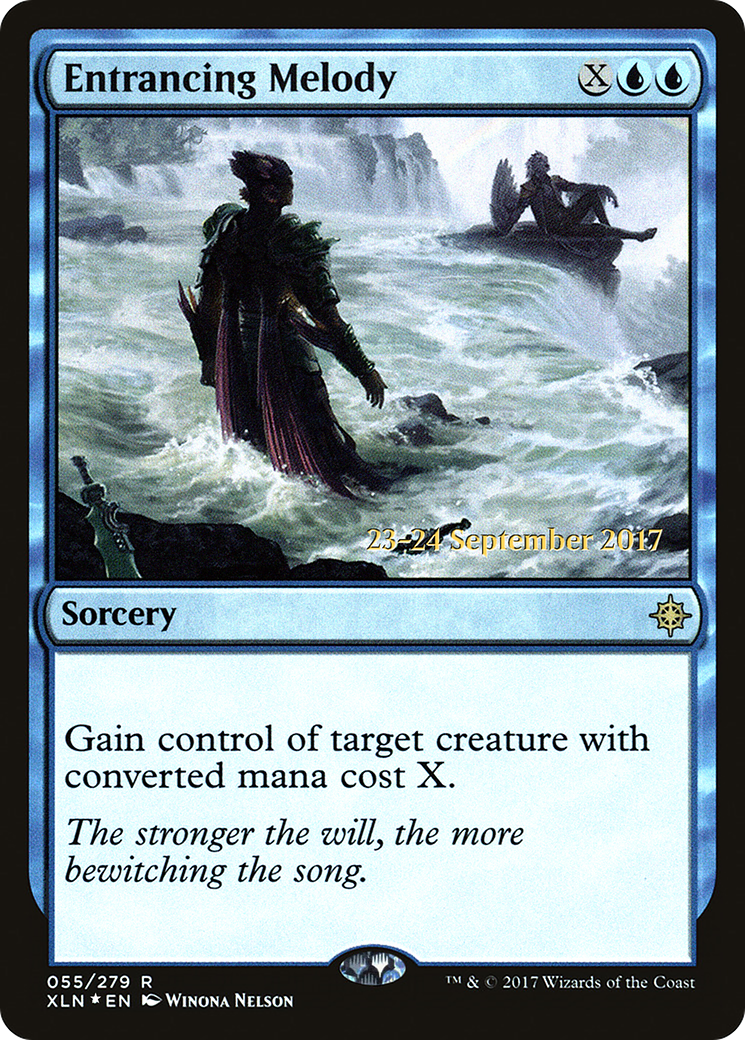 Entrancing Melody (PRE-55S) - Ixalan Promos (Prerelease) Foil