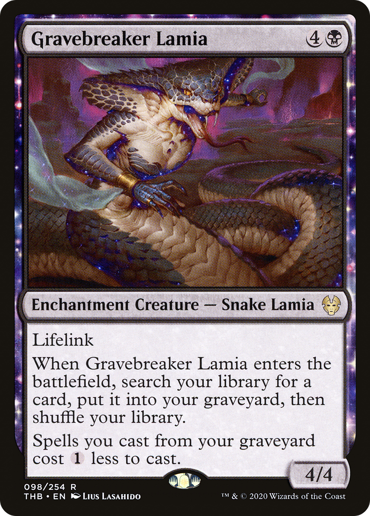 Gravebreaker Lamia (THB-098) - Theros Beyond Death Foil