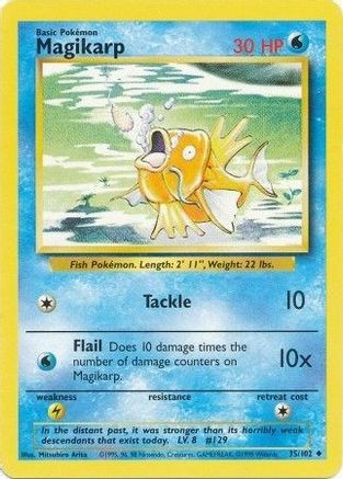 Magikarp - 035/102 - Base Set Normal