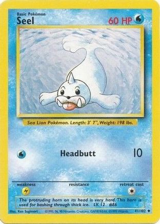 Seel - 041/102 - Base Set Normal