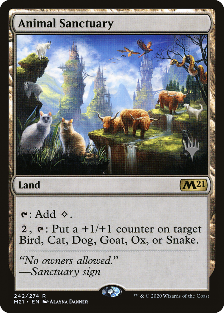 Animal Sanctuary (PPM21-242P) - Core Set 2021 Promos (Promo Pack)