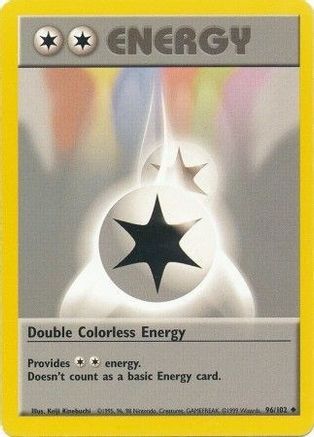 Double Colorless Energy - 096/102 - Base Set Normal