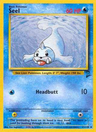 Seel - 061/130 - Base Set 2 Normal