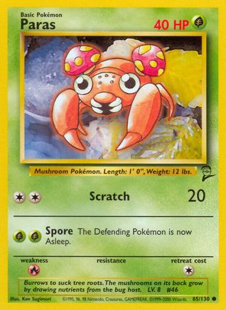 Paras - 085/130 - Base Set 2 Normal