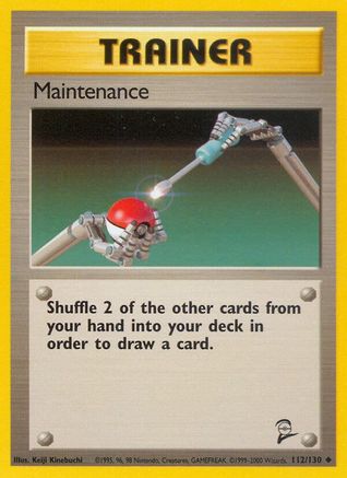 Maintenance - 112/130 - Base Set 2 Normal