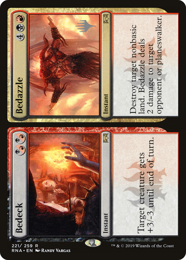 Bedeck // Bedazzle (PPM20-221) - Ravnica Allegiance Promos (Promo Pack) Foil