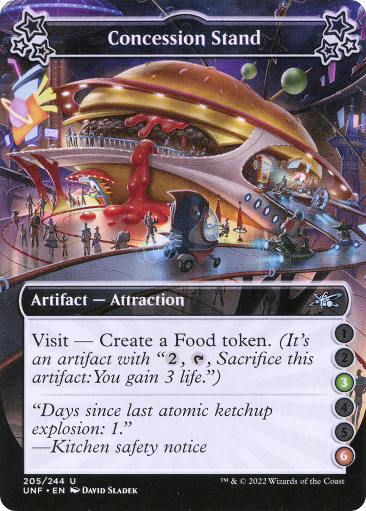 Concession Stand (3-6) (UNF-205B) - Unfinity Foil