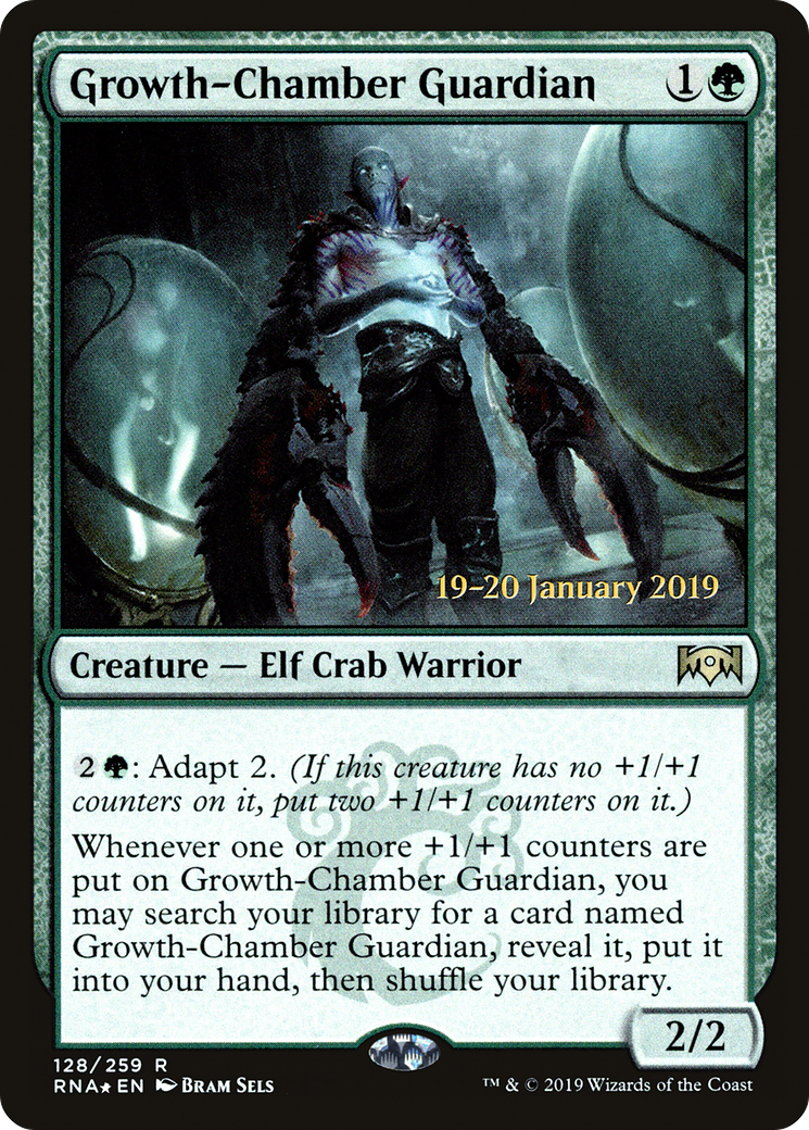 Growth-Chamber Guardian (PRE-128S) - Ravnica Allegiance Promos (Prerelease) Foil