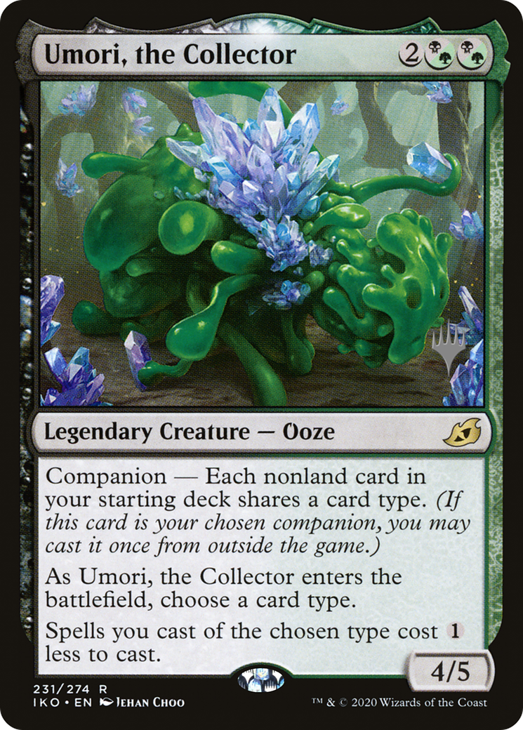 Umori, the Collector (PPIKO-231P) - Ikoria: Lair of Behemoths Promos: (companion) Foil (Promo Pack)