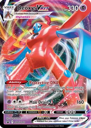 Deoxys VMAX SWSH267 - SWSH Sword & Shield Promo Cards Holofoil - Promo