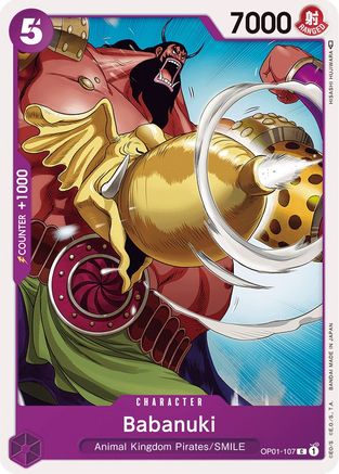 (OP01-107) Babanuki - Romance Dawn Normal