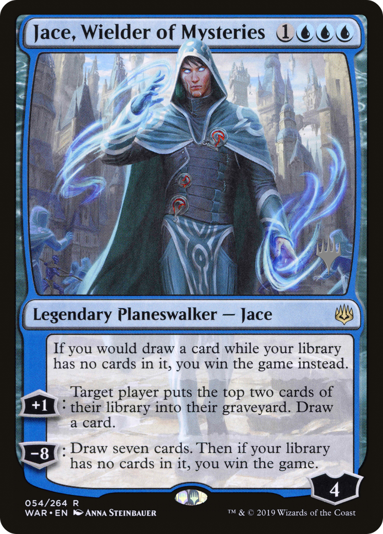 Jace, Wielder of Mysteries (PPELD-054) - War of the Spark Promos Foil (Promo Pack)