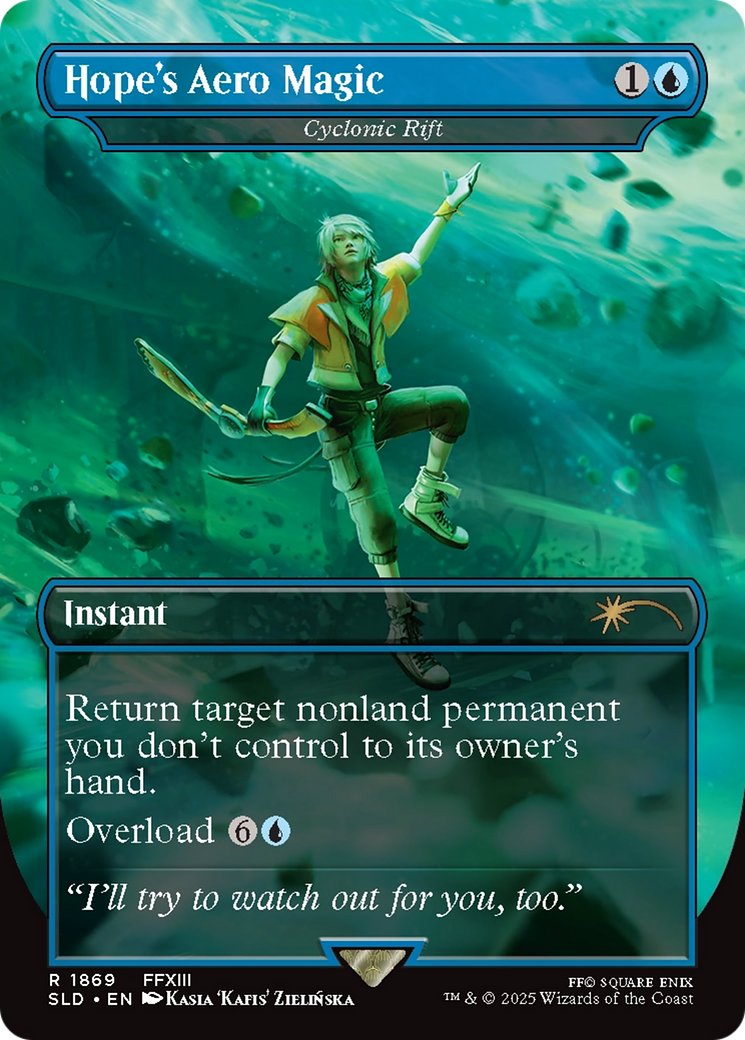 Cyclonic Rift (SLD-1869) - Secret Lair Drop / Hope's Aero Magic