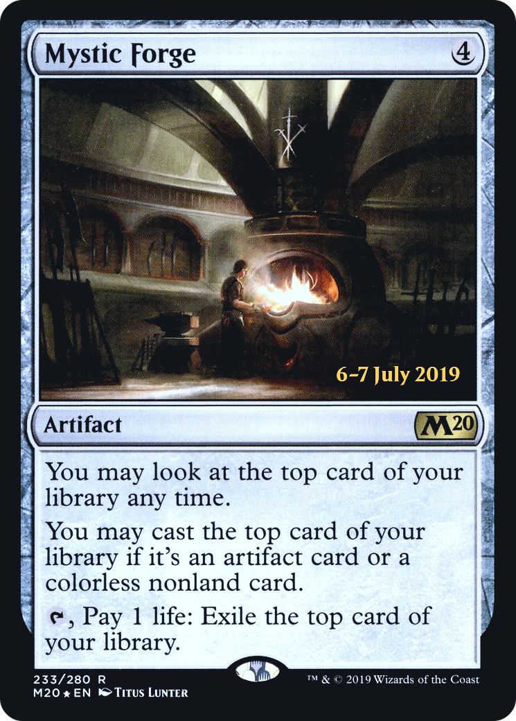 Mystic Forge (PRE-233S) - Core Set 2020 Promos (Prerelease) Foil