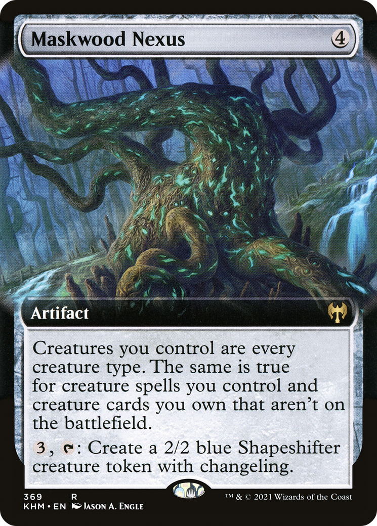 Maskwood Nexus (Extended Art) (KHM-369) - Kaldheim: (Extended Art) Foil