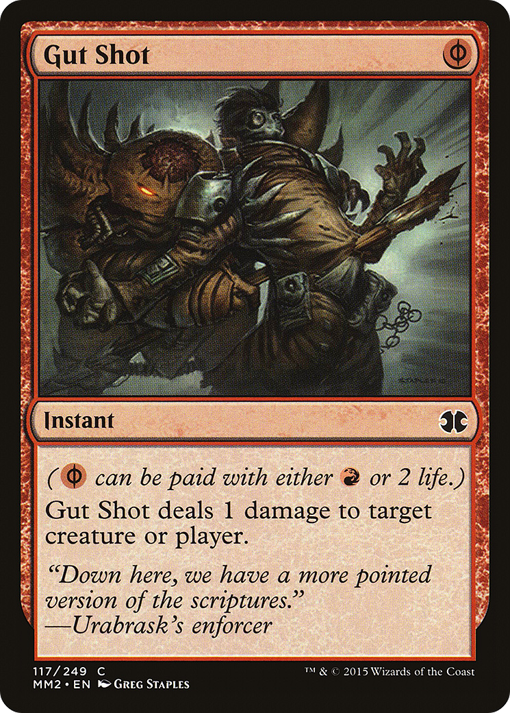 Gut Shot (MM2-117) - Modern Masters 2015