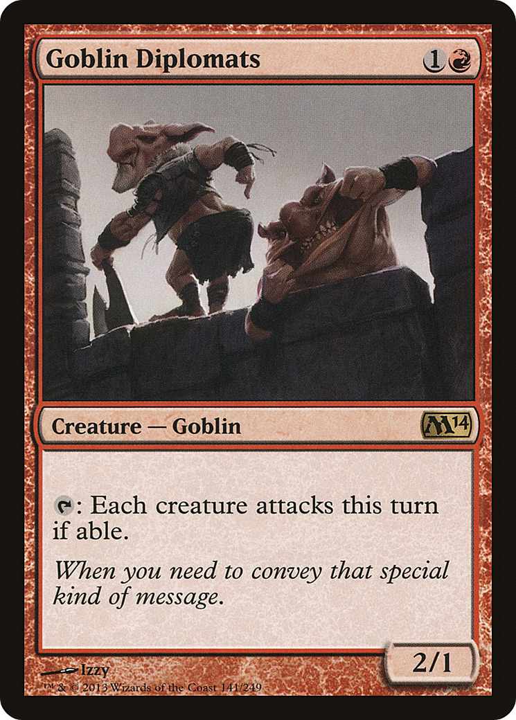 Goblin Diplomats (M14-141) - Magic 2014