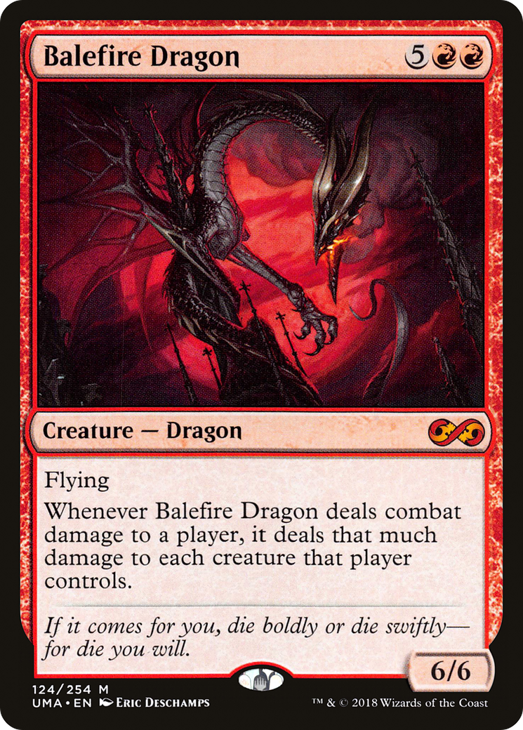 Balefire Dragon (UMA-124) - Ultimate Masters Foil