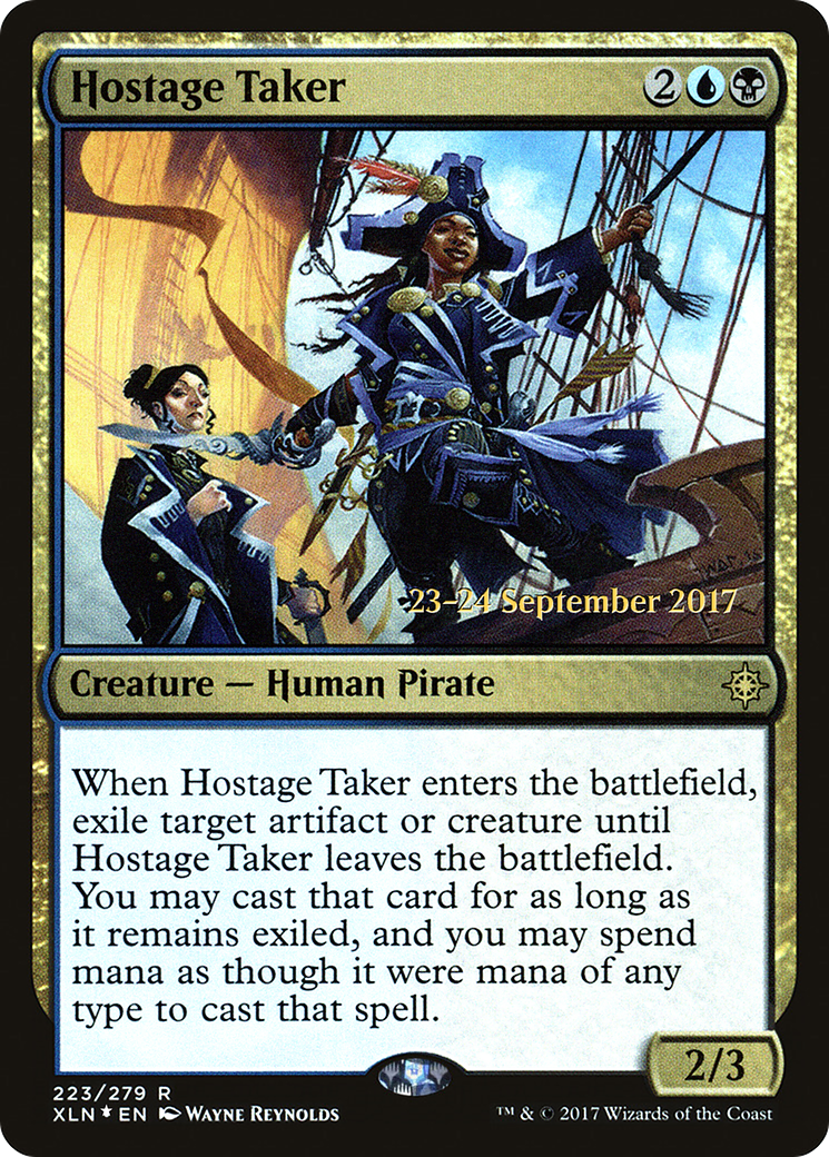 Hostage Taker (PRE-223S) - Ixalan Promos (Prerelease) Foil