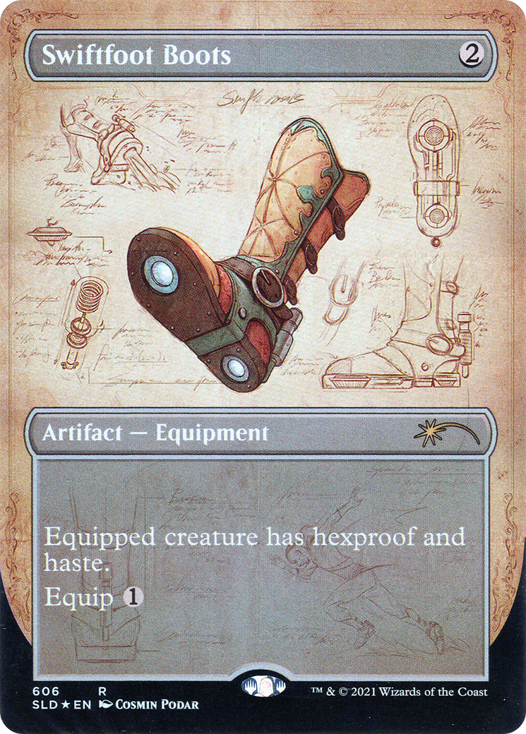 Swiftfoot Boots (SLD-606) - Secret Lair Drop Foil