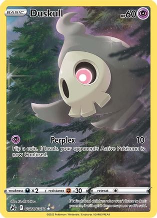Duskull - GG28/GG70 - Crown Zenith Galarian Gallery Holofoil