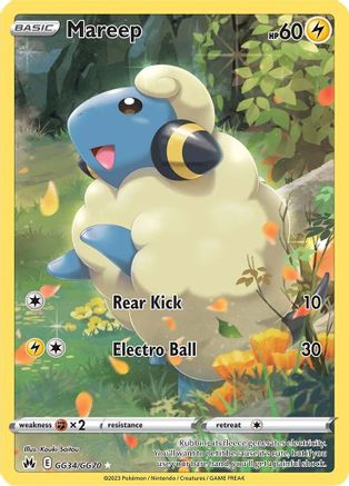 Mareep - GG34/GG70 - Crown Zenith Galarian Gallery Holofoil